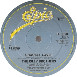 The Isley Brothers Choosey Lover Vinyl 12" USED