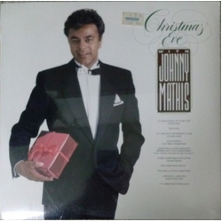 Johnny Mathis Christmas Eve With Johnny Mathis Vinyl LP USED