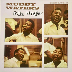 Muddy Waters Folk Singer Vinyl LP USED