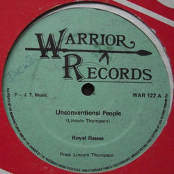The Royal Rasses Unconventional People Vinyl 12" USED