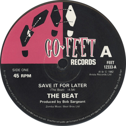 The Beat (2) Save It For Later Vinyl 12" USED