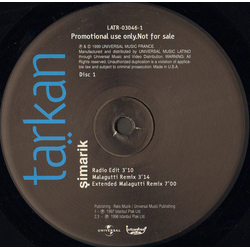 Tarkan Şimarik Vinyl 12" USED