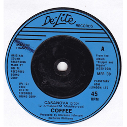 Coffee Casanova Vinyl 7" USED