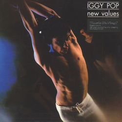 Iggy Pop New Values Vinyl LP USED