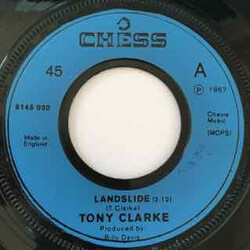 Tony Clarke (2) Landslide / The Entertainer USED VINYL 7INCH 45 RPM SINGLE REISSUE