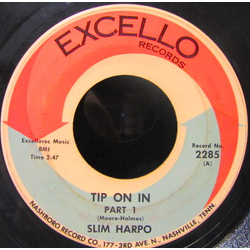 Slim Harpo Tip On In Vinyl 7" USED