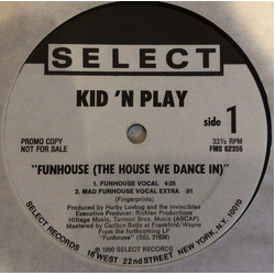 Kid 'N' Play Funhouse (The House We Dance In) Vinyl 12" USED