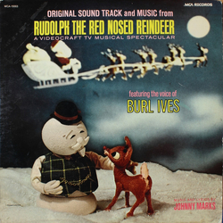 Burl Ives Original Sound Track And Music From Rudolph The Red Nosed Reindeer Vinyl LP USED