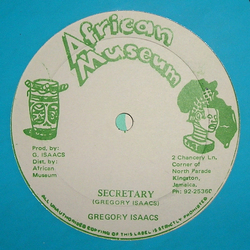 Gregory Isaacs Secretary Vinyl 12" USED