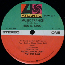 Ben E. King Music Trance Vinyl 12" USED