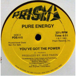 Pure Energy You've Got The Power Vinyl 12" USED