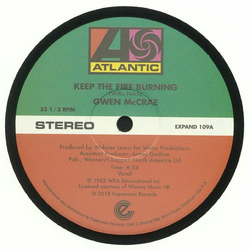 Gwen McCrae Keep The Fire Burning / Funky Sensation Vinyl 12" USED
