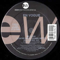 En Vogue My Lovin' (You're Never Gonna Get It) Vinyl 12" USED