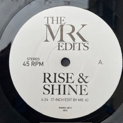 Mr. K Rise & Shine / Church Girl Church Vinyl 7" USED
