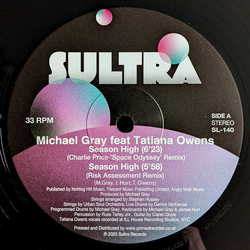 Michael Gray / Antonello Ferrari Season High / Music Of Life Vinyl 12" USED