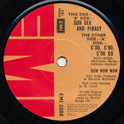 Bow Wow Wow C'30, C'60, C'90 Go USED VINYL 7INCH SINGLE