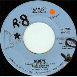 Redeye (5) Games Vinyl 7" USED