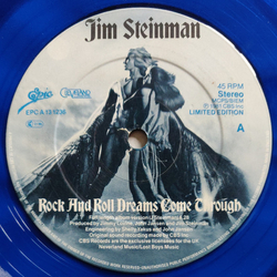 Jim Steinman Rock And Roll Dreams Come Through Vinyl 12" USED