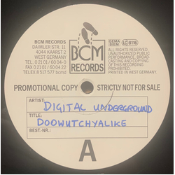 Digital Underground Doowutchyalike / Packet Man Vinyl 12" USED