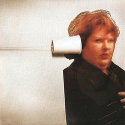 Complicated Shirt Paper Cups Attached By String Vinyl 7" USED