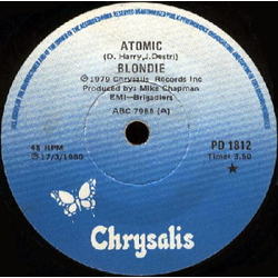 Blondie Atomic Vinyl 7" USED