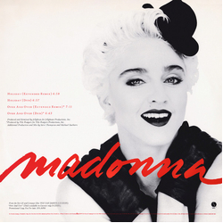 Madonna Holiday / Over And Over Vinyl 12" USED