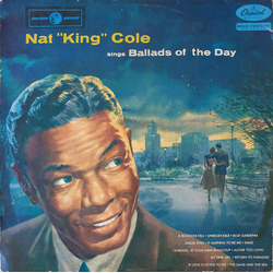 Nat King Cole Ballads Of The Day Vinyl LP USED