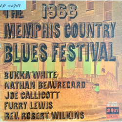 Bukka White / Nathan Beauregard / Joe Callicott / Furry Lewis / Robert Wilkins The 1968 Memphis Country Blues Festival Vinyl LP USED