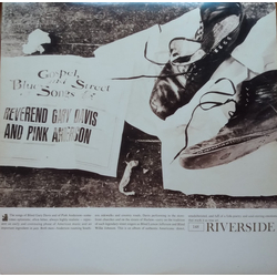 Rev. Gary Davis / Pink Anderson Gospel, Blues And Street Songs Vinyl LP USED