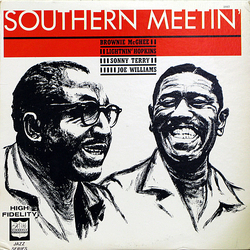 Lightnin' Hopkins / Sonny Terry / Brownie McGhee / Big Joe Williams Southern Meetin' Vinyl LP USED