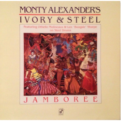 Monty Alexander's Ivory & Steel Jamboree Vinyl LP USED