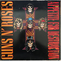 Guns N' Roses Appetite For Destruction Vinyl LP USED
