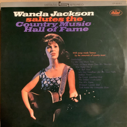 Wanda Jackson Wanda Jackson Salutes The CountryMusic Hall Of Fame = ウェスタンの殿堂に捧げる Vinyl LP USED