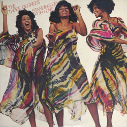 The Three Degrees Standing Up For Love Vinyl LP USED
