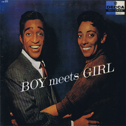 Sammy Davis Jr. / Carmen McRae Boy Meets Girl Vinyl LP USED