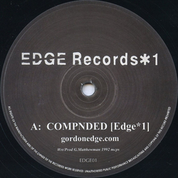 DJ Edge *1 Vinyl 12" USED