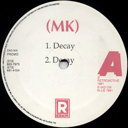 Marc Kinchen / Never On Sunday Decay Vinyl 12" USED