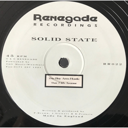Solid State 74th Avenue / Bay Area Hustle Vinyl 12" USED