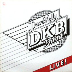The Dave Kelly Band Live! Vinyl LP USED