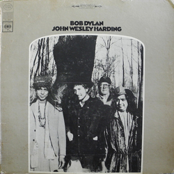 Bob Dylan John Wesley Harding Vinyl LP USED