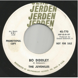 The Juveniles Bo Diddley Vinyl 7" USED
