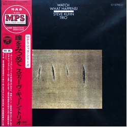 Steve Kuhn Trio Watch What Happens! Vinyl LP USED