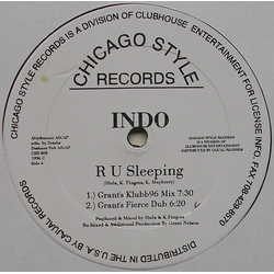 Indo R U Sleeping Vinyl 12" USED