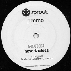 Motion (5) Nevertheless Vinyl 12" USED