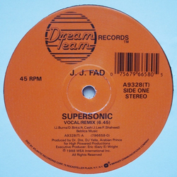 J.J. Fad Supersonic Vinyl 12" USED