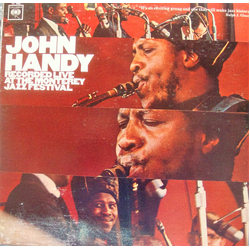 John Handy Recorded Live At The Monterey Jazz Festival Vinyl LP USED