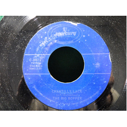 Big Bopper Chantilly Lace / Big Bopper's Wedding Vinyl 7" USED