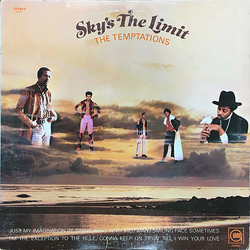 The Temptations Sky's The Limit Vinyl LP USED