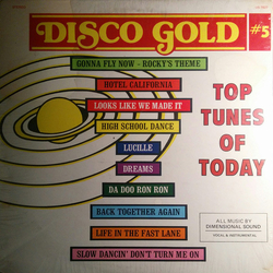 Dimensional Sound Disco Gold #5 Vinyl LP USED