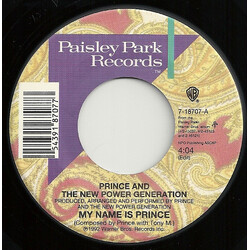 Prince / The New Power Generation My Name Is Prince USED VINYL 7INCH 45 RPM SINGLE